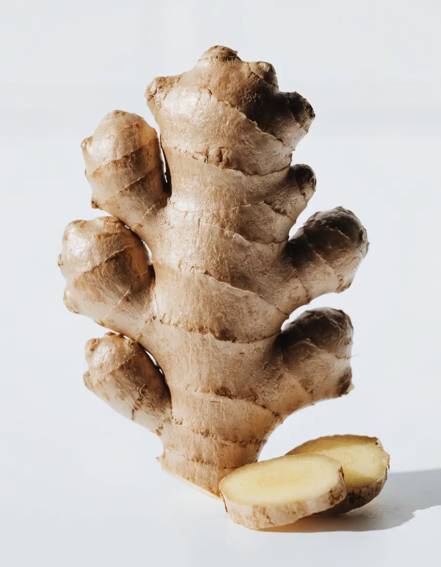 Organic ginger root