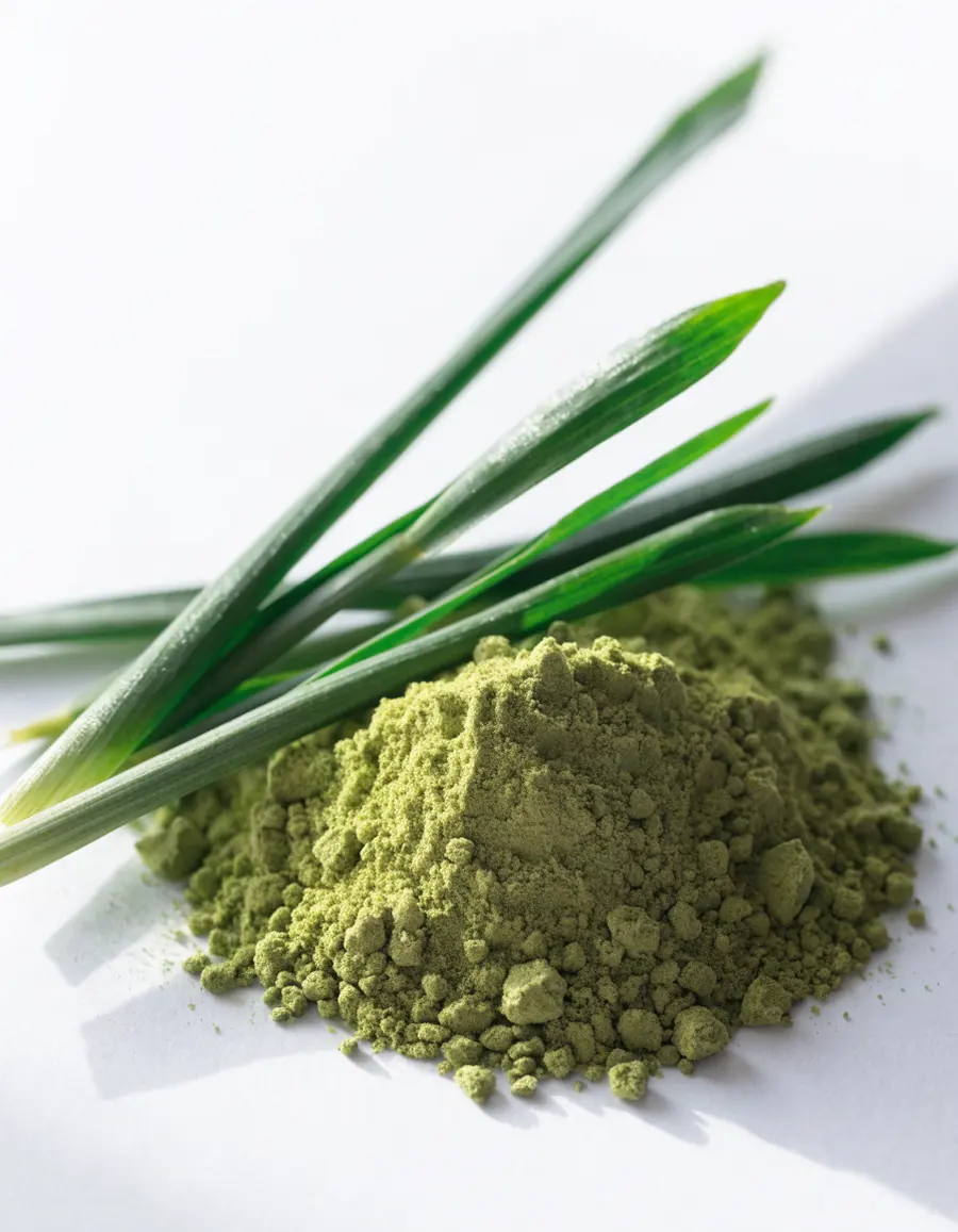 Organic wheatgrass juice powder